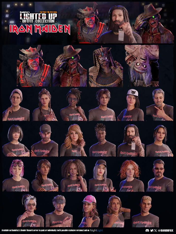 DBD Iron Maiden Pack