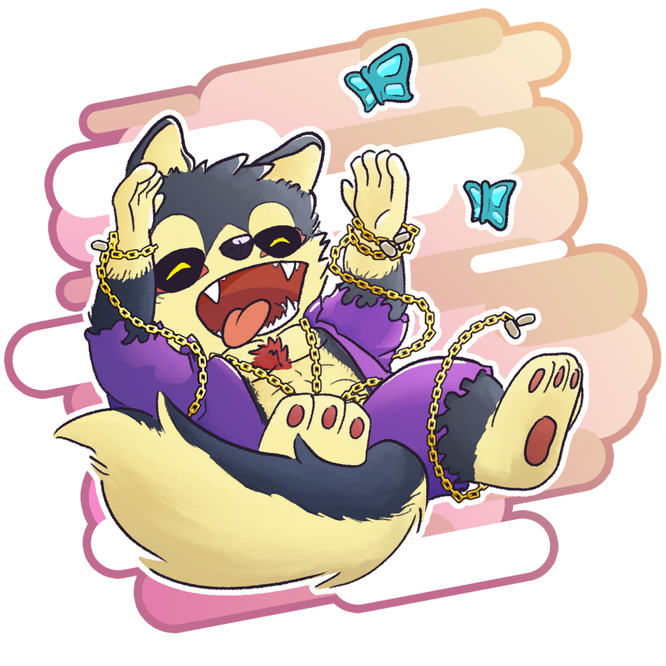 Butterflies Garmr Sticker