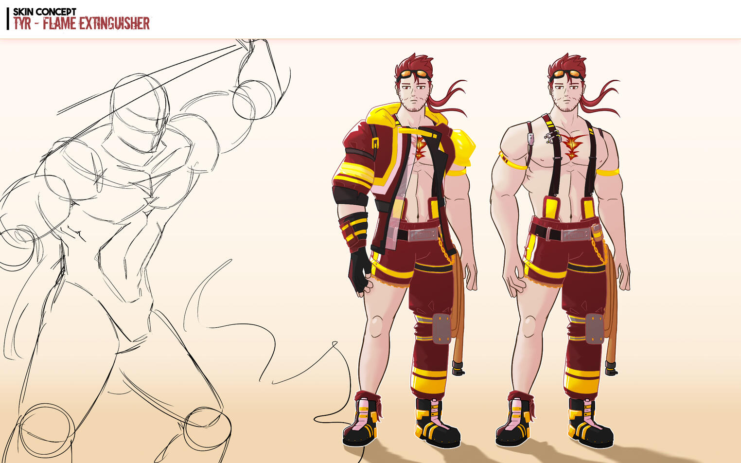 [WIP] Tyr - Flame Extinguisher Skin Concept