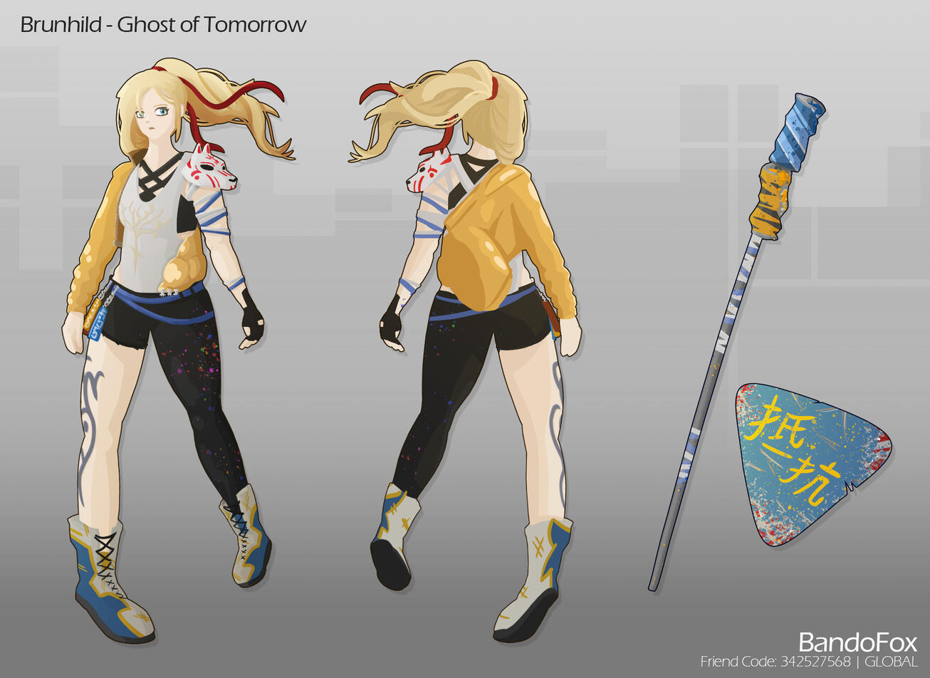 Brunhild - Ghost of Tomorrow Skin Concept